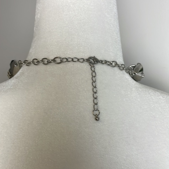 Gun Metal Chunky Choker Necklace - Picture 5 of 8